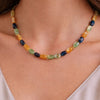Colour Notes Necklace Sterling Silver Necklace Garden of Desire 