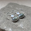 Colour Notes Silver Grey Sterling Silver Earring Garden of Desire 