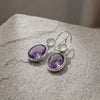 Colour notes Sterling Silver Earring Garden of Desire 