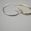 Curve Earring Sterling Silver Earring Garden of Desire 