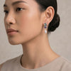 Deco Trio Earrings Sterling Silver Earring Garden of Desire 