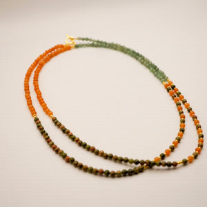 Essence Necklace in Natural Gems