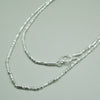 Fragments Silver Necklace Sterling Silver Necklace Garden of Desire 