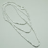 Fragments Silver Necklace Sterling Silver Necklace Garden of Desire 