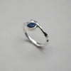 Landscapes Ring in Sodalite Sterling Silver Ring Garden of Desire 