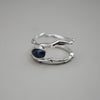 Memories of Landscapes Ring in Sodalite Sterling Silver Ring Garden of Desire 