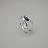 Memories of Landscapes Ring in Sodalite Sterling Silver Ring Garden of Desire 