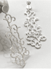 Traces Earrings Sterling silver earring Garden of Desire 