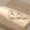 Vine I Earrings Sterling Silver Earring Garden of Desire 