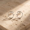 Vine II Earrings Sterling Silver Earring Garden of Desire 