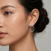 Vine III Earrings Sterling Silver Earring Garden of Desire 