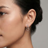 Vine IV Earrings Sterling Silver Earring Garden of Desire 