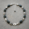 Woodland Jasper Necklace Sterling Silver Necklace Garden of Desire 