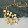 Bloom Pendant and Necklace in Plated Gold Sterling Silver Necklace Garden of Desire 