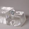 Bud Gems Stud Rings Sterling Silver Ring Garden of Desire Apatite with Peridot 