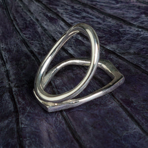 Casse-tête Ring Sterling Silver Ring Garden of Desire 
