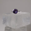 Crown Ring in Silver and Gems Sterling Silver Ring Garden of Desire 7.5 Amethyst 