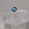 Crown Ring in Silver and Gems Sterling Silver Ring Garden of Desire 7.5 Labradorite 
