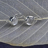 Crystal Clear Earrings Sterling Silver Earring Garden of Desire 