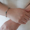 Embrace Shell and Turquoise Bracelet Sterling Silver Bracelet Garden of Desire 