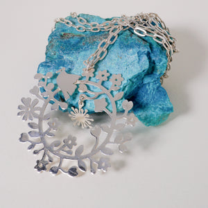 Garden of Hope Necklace Sterling Silver Necklace Garden of Desire 