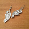 Innate Carving Silver Earrings Sterling Silver Earring Garden of Desire 