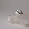 Pear Drop Doublet Silver Ring Sterling Silver Ring Garden of Desire 7.5 Labradorite 