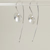 Shrooms Silver Earrings Sterling Silver Earring Garden of Desire Pearl 