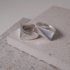 Slide Ring in Silver Sterling Silver Ring Garden of Desire 9.5 Shiny 