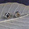 Smokey Quartz Earrings Sterling silver earring Garden of Desire 