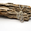 Tree from the window necklace Sterling Silver Earring Garden of Desire Full Silver 