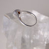 Twist Rings with Gems Sterling Silver Ring Garden of Desire 