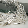 Wave Necklace Sterling Silver Necklace Garden of Desire 