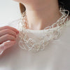 Wave Necklace Sterling Silver Necklace Garden of Desire 
