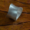 Wave Silver Ring Sterling Silver Ring Garden of Desire 