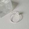 Weave Ring Petite Sterling Silver Ring Garden of Desire 