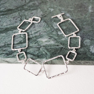 Within frame and frames Bracelet Sterling Silver Bracelet Garden of Desire 