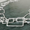 Within frame & frames Necklace Sterling Silver Necklace Garden of Desire 